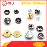 Quality Garment Accessories Custom Your Brand Logo Metal Button