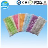 Disposable Nonwoven Earloop 3 Ply Medical Mouth Cover Face Mask