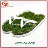 2016 Summer Imitation Grass Flip Flops Fashion Slippers for Men and Women