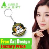 High Quality Promotional Animal Custom PVC/Plastic Charms Keyring