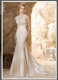 Mermaid Beaded Train Bridal Wedding Dresses Wd2789