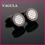 VAGULA Quality New Check Shirt Cufflinks (L51424)