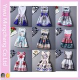 Hot Sale 2016 Fashion A-Line Women Rinting Sleeveless Vintage Sweet Casual Dress