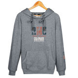 Mens Wholesale Cotton and Polyester Custom Hoodies with Front Pocket