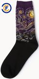 Customized Unisex Cotton Polyester Elastane Fashion Socks