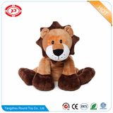 Stuffed Animal Plush Lion Wear Blue T-Shirt Cute Tiny Toy