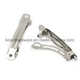 40mm Silver Metal French Barrette Clip