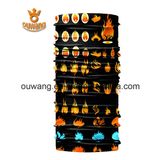 Wholesale Custom Logo Stretchy Seamless Tubular Bandana