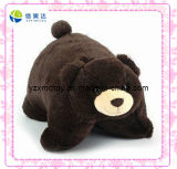 Funny Brown Bear Soft Plush Pillow Cushion (XDT-0179)