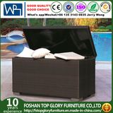 Aluminum Frame Adjustable Outdoor Rattan Cushion Storage Box (TG-5033)