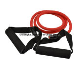 Resistance Stretch Tube Bands with Handles Gym Equipment
