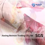 100% Polyester Printed 2040 Organza Fabric for Lady Dress
