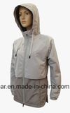 2018 Spring Fashion Waterproof Outdoor Hooded Rain Jacket