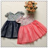 100%Cotton Floral Print Baby Clothes for 2 Years Old