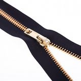 Bronze Teeth Metal Military Boot Zipper for Shoes