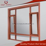 Wood Color Aluminium Profile Tilt Turn/Awning Window