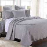 Cotton Plain Quilt in Grey (DO6102)