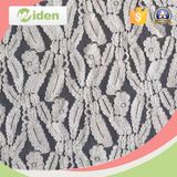 Beautiful Embroidered Gray Net Lace Milky Poly Jacquard Lace Fabric