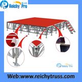 Red Carpet Mobile Stage Moving Stage Aluminum Frame