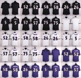 Baltimore Elam Flacco Mosley Ogden R. Lewis Customized American Football Jerseys