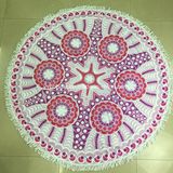 High Quality Custom Different Design Microfiber Round Beach Towel
