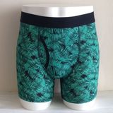 Customize Logo Brand Over Printed Boxer Short Men Underwear