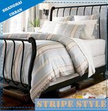 Cotton Duvet Cover Stripe Bedding