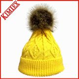 Wholesales Warm Fur POM POM Beanie Hats