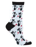 Creat Cute Cat Patten Dress Sock