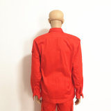 Red 100% Cotton Fr Anti-Static Workwear for Winter
