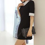 Ladies Elegant Ol Style Official Dress Professional Women Career Dresses