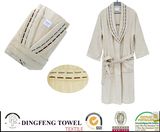 100% Bamboo Super Soft Plain Terry Bathrobe Df-8860