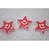 Fashionable Name Brand Rubberfaux Leather Patch for Apparel