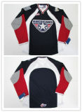 Customize Whl Tri City Americans 100% Embroidery Ice Hockey Jerseys