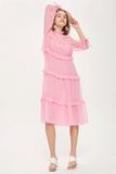 New Arrvial Girls Fashion Dobby Chiffon MIDI Dresses