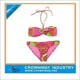 Women's Flower Printing Bikini with Plus Size