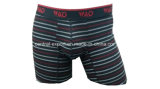 New Style Yarn-Dye Stripes Men's Boxer Short Underwear