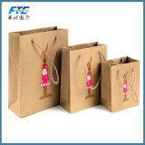 Wholesale Promotional Tote Custom Printing Kraft Paper Bag