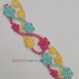 2018 Fashoin Trimming Embroidery Lace Flower Multicolor Floral Fabric Textile