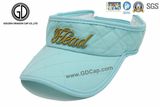 Drifit Marathlon Sports Sun Visor Cap with 3D Embroidery Logo