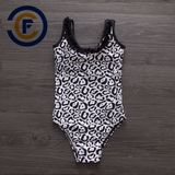 New Design Cartoon Print Girl Swimwear with Oeko-Tex