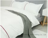 Luxury Cotton Hotel Bedding Set Bed Sheet with Smart Pattern