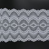 Fancy Trimming Lace Ribbon Fabric 22 Cm Wide by The Yard