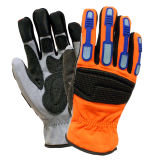 TPR Impact-Resistant Anti-Abrasion Mechanical Protection Safety Work Gloves