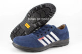 Anti-Static Casual Shoes with Suede Leather and Mesh Cloth