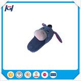 Novelty Cartoon Stuffed Animal Plush Blue Slippers