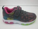 Girl's Flyknit Upper Shoes with Sport Running Shoes