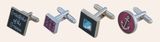 Square Promotional Stampe Logo Metal Cufflinks (GZHY-XK-011)