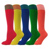 Custom Knitted Sports Soccer Football Rugby Socks with Low MOQ