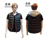 Men Winter Fashion Sleeveless Hoody Fleece Vest Jacket (SY-806)